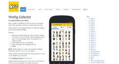 Desktop Screenshot of minifigcollector.com